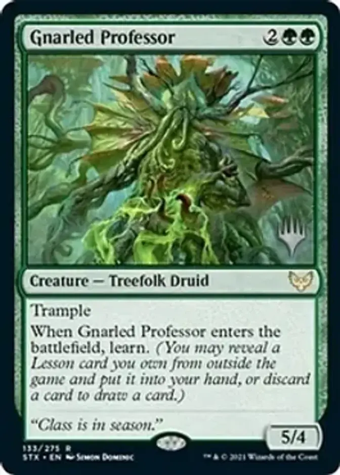 Gnarled Professor <planeswalker stamp> [STX]