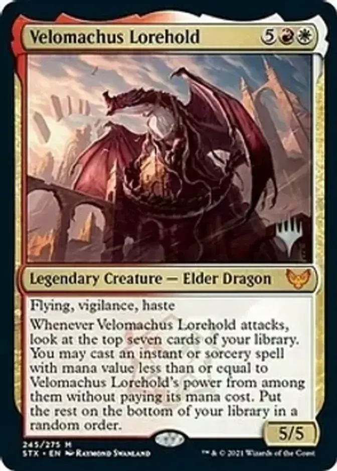 Velomachus Lorehold <planeswalker stamp> [STX]