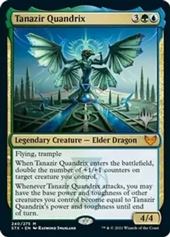 Tanazir Quandrix <planeswalker stamp> [STX]