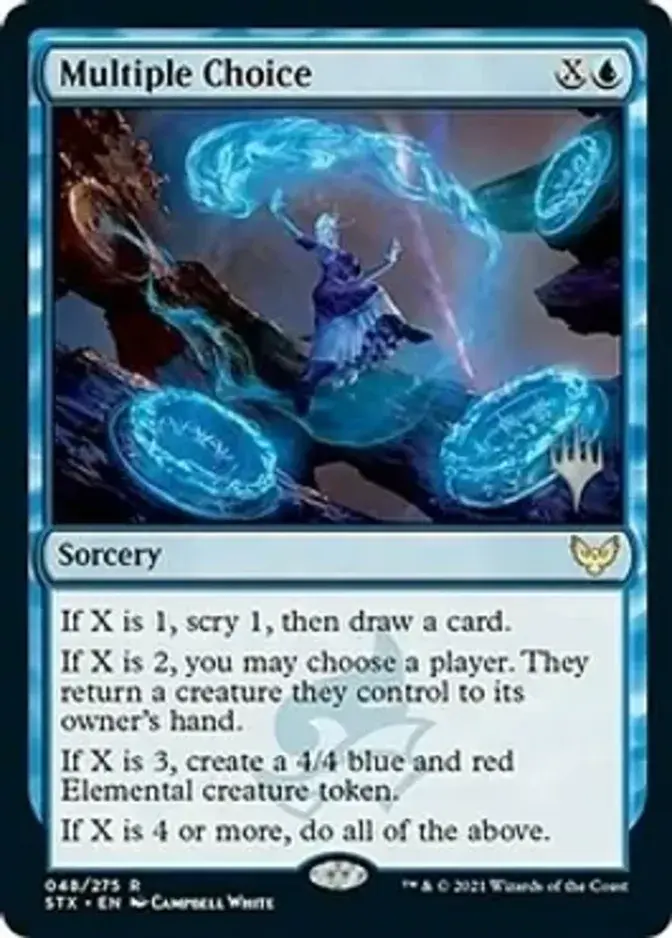 Multiple Choice <planeswalker stamp> [STX]