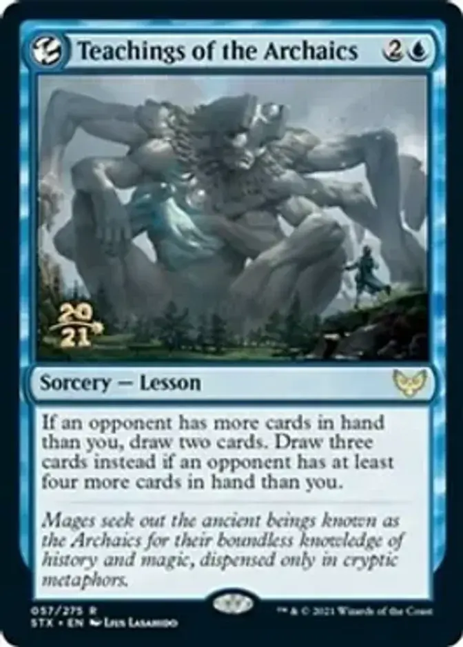 Teachings of the Archaics <prerelease> [STX] (F)