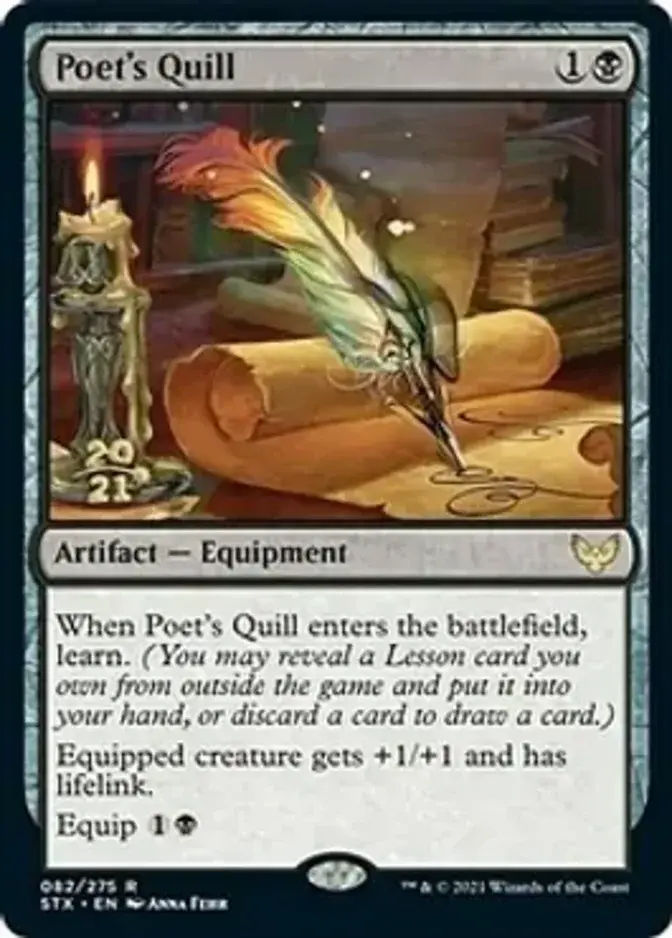 Poet's Quill <prerelease> [STX] (F)