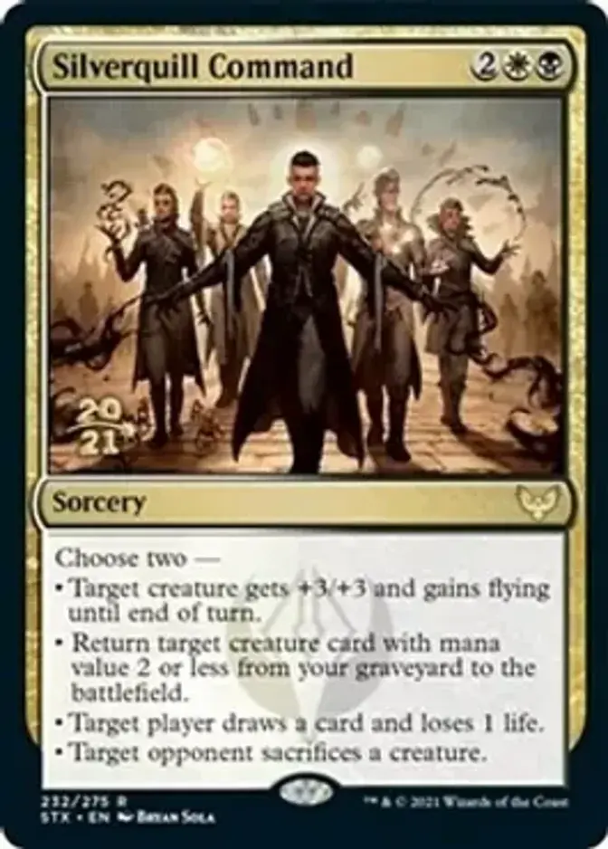 Silverquill Command <prerelease> [STX] (F)