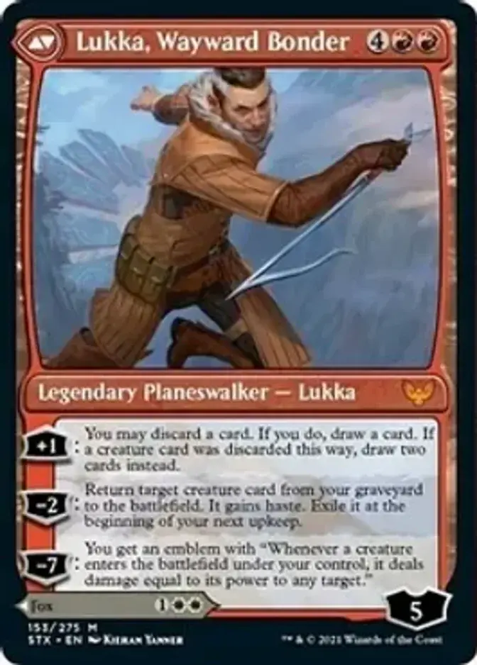 Lukka, Wayward Bonder <prerelease> [STX] (F)
