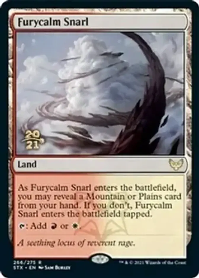 Furycalm Snarl <prerelease> [STX] (F)