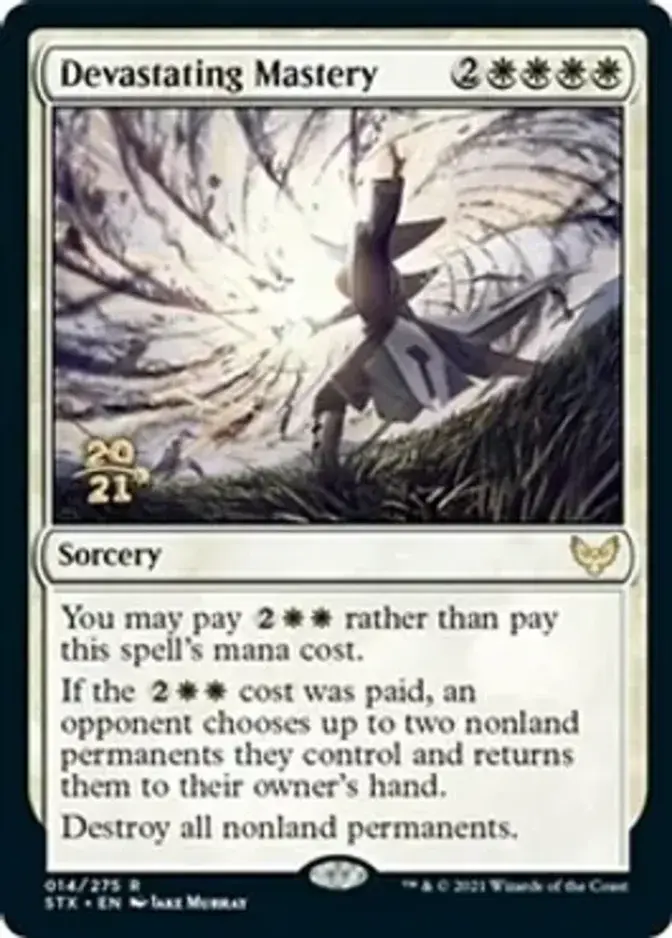 Devastating Mastery <prerelease> [STX] (F)