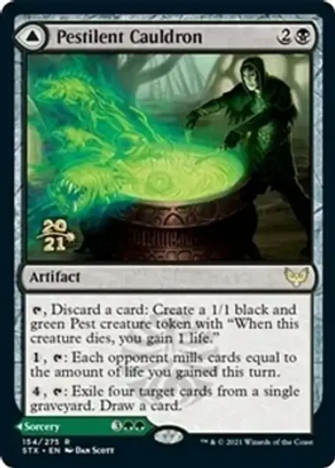 Pestilent Cauldron <prerelease> [STX] (F)
