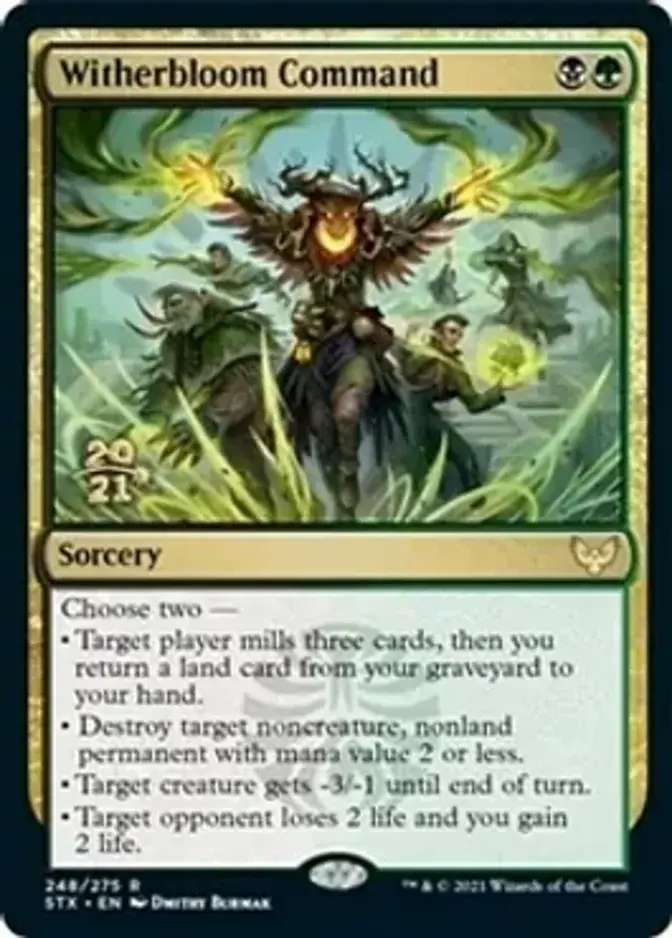 Witherbloom Command <prerelease> [STX] (F)
