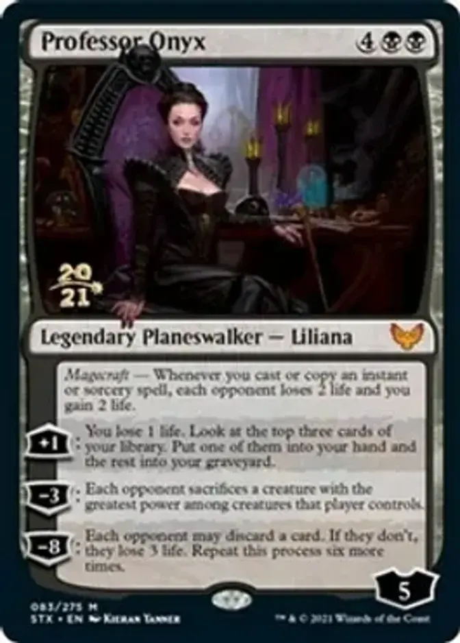 Professor Onyx <prerelease> [STX] (F)