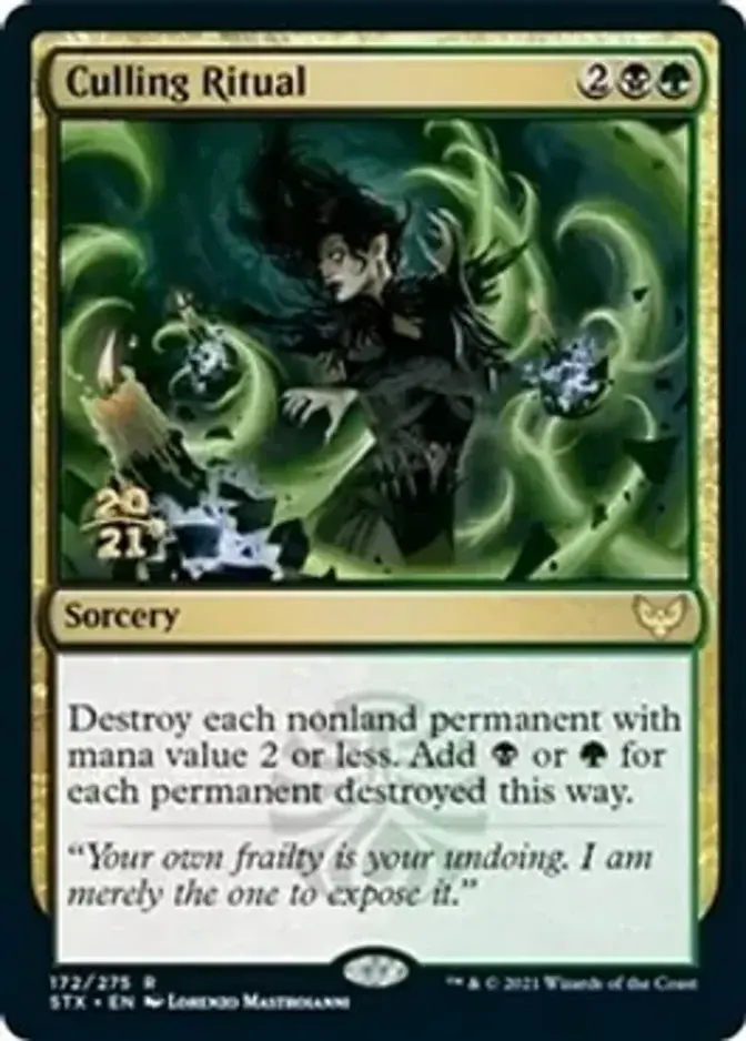 Culling Ritual <prerelease> [STX] (F)