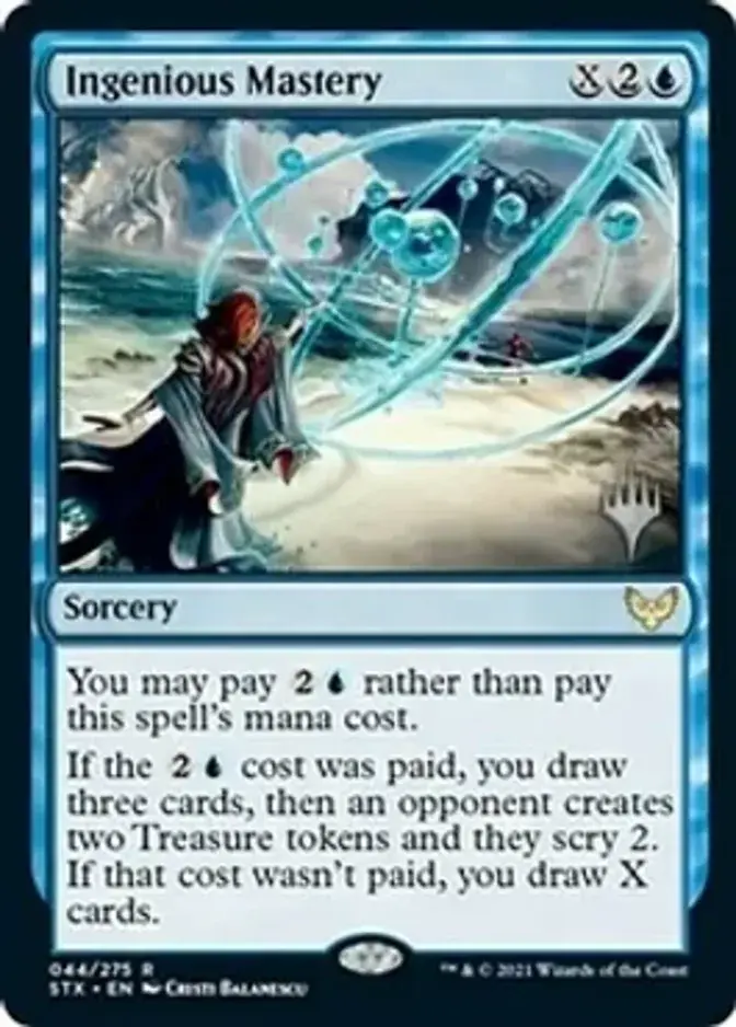 Ingenious Mastery <planeswalker stamp> [STX] (F)