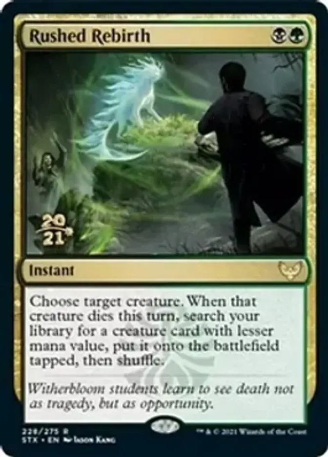 Rushed Rebirth <prerelease> [STX] (F)