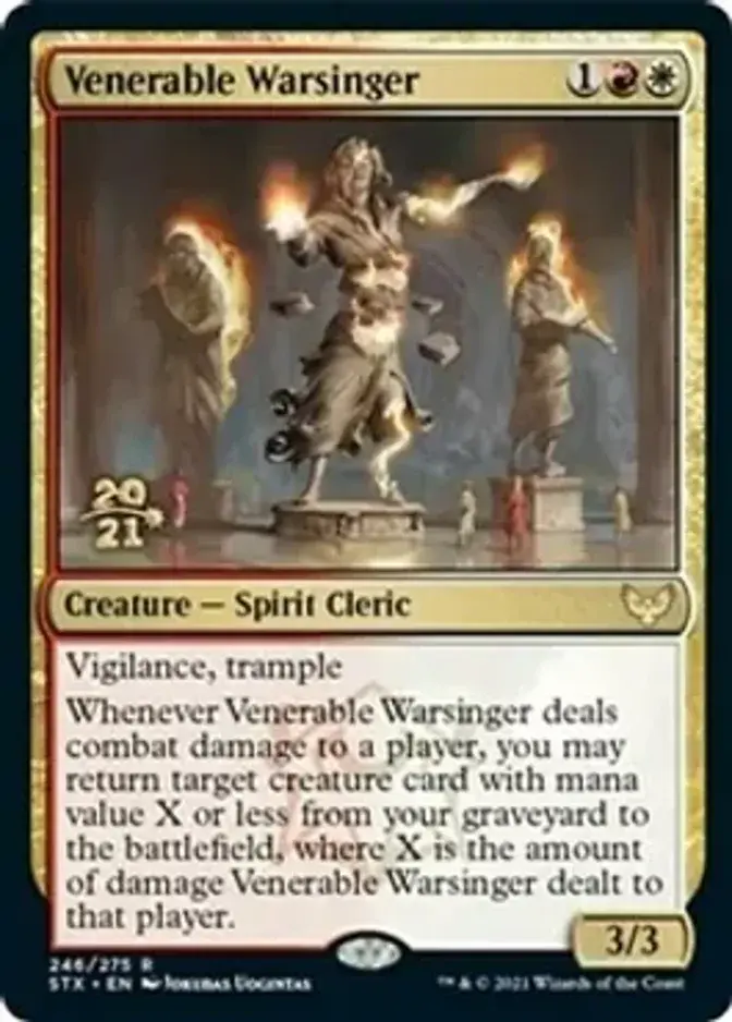 Venerable Warsinger <prerelease> [STX] (F)