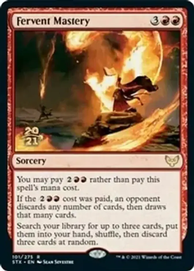 Fervent Mastery <prerelease> [STX] (F)