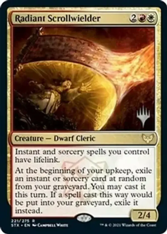 Radiant Scrollwielder <planeswalker stamp> [STX] (F)