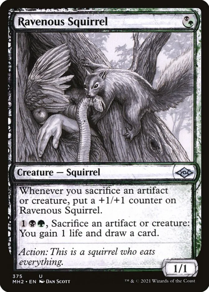 Ravenous Squirrel <showcase> [MH2]
