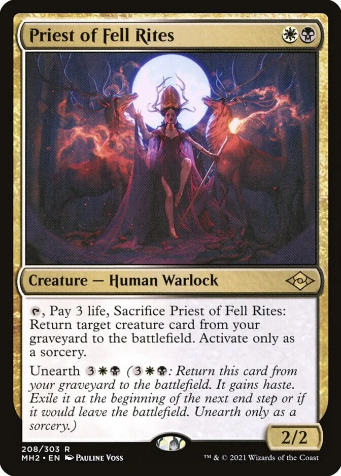 Priest of Fell Rites [MH2]