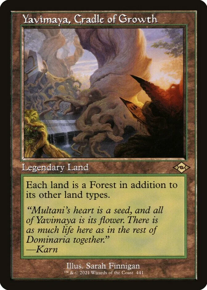 Yavimaya, Cradle of Growth <retro> [MH2]