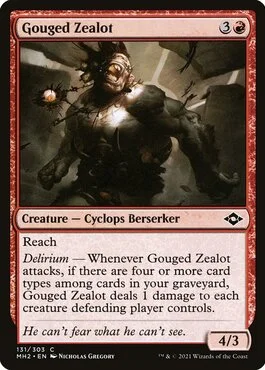 Gouged Zealot