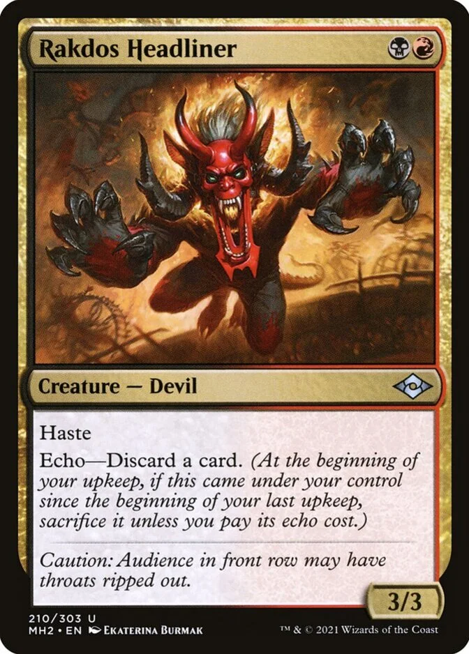 Rakdos Headliner [MH2] (F)