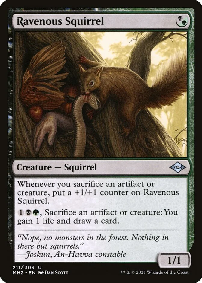 Ravenous Squirrel [MH2] (F)