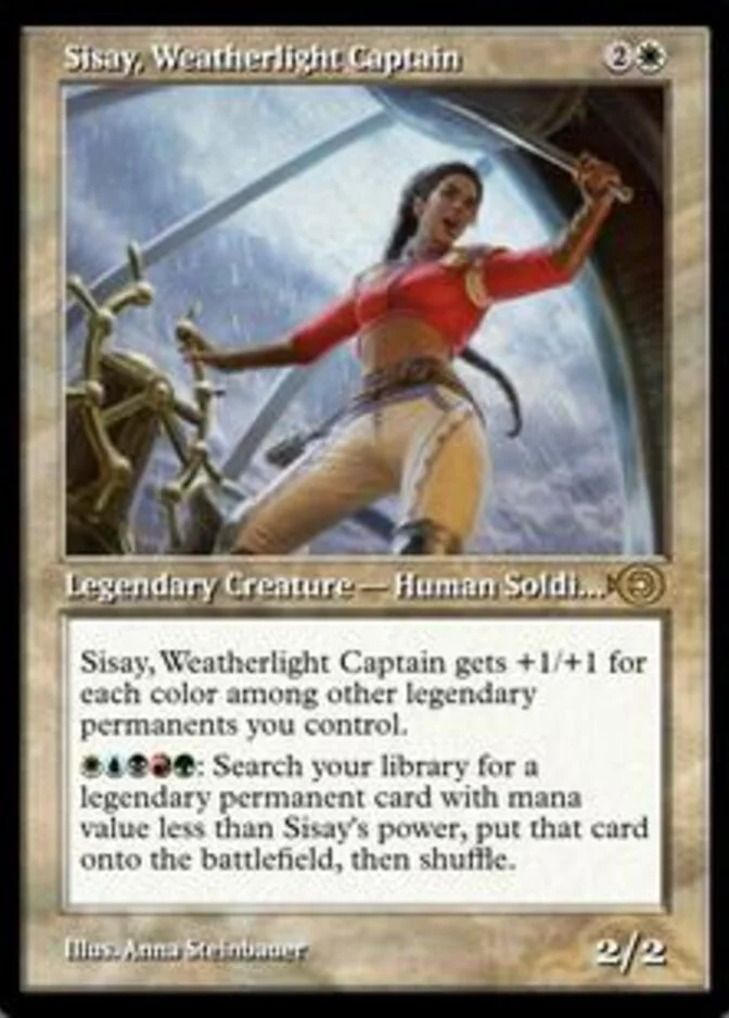 Sisay, Weatherlight Captain <5> [PRM]