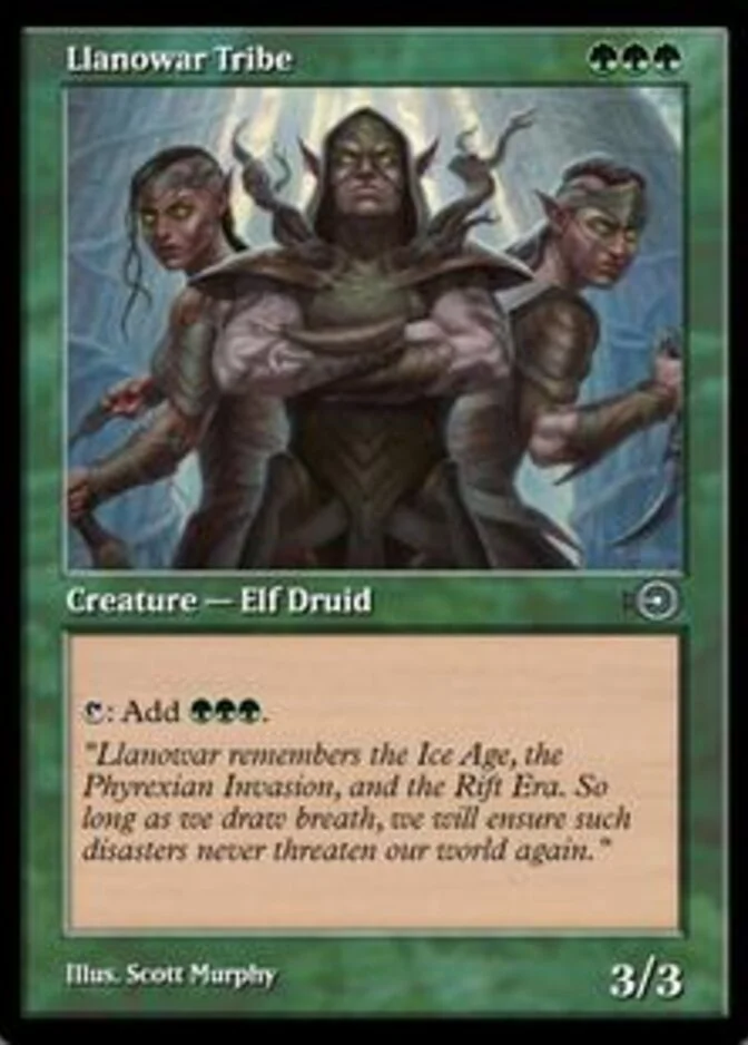 Llanowar Tribe <58> [PRM]