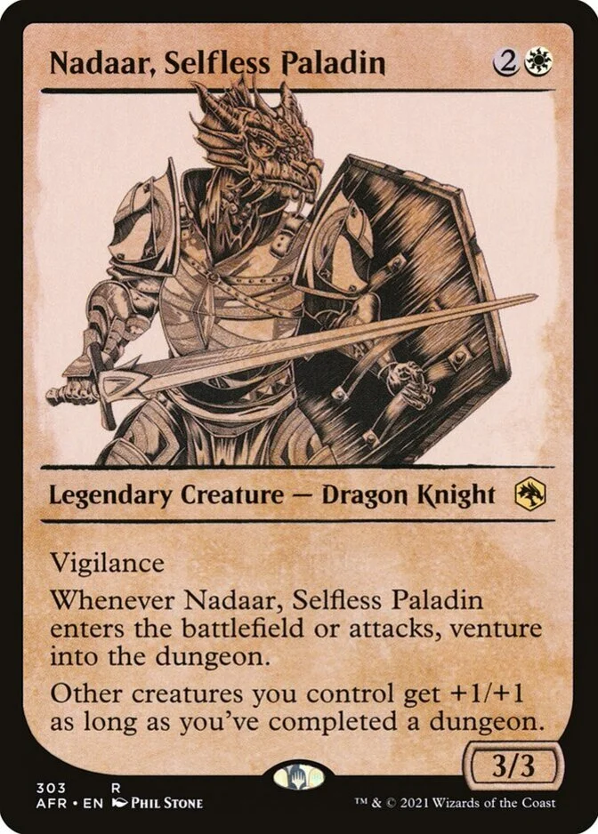 Nadaar, Selfless Paladin <showcase> [AFR]