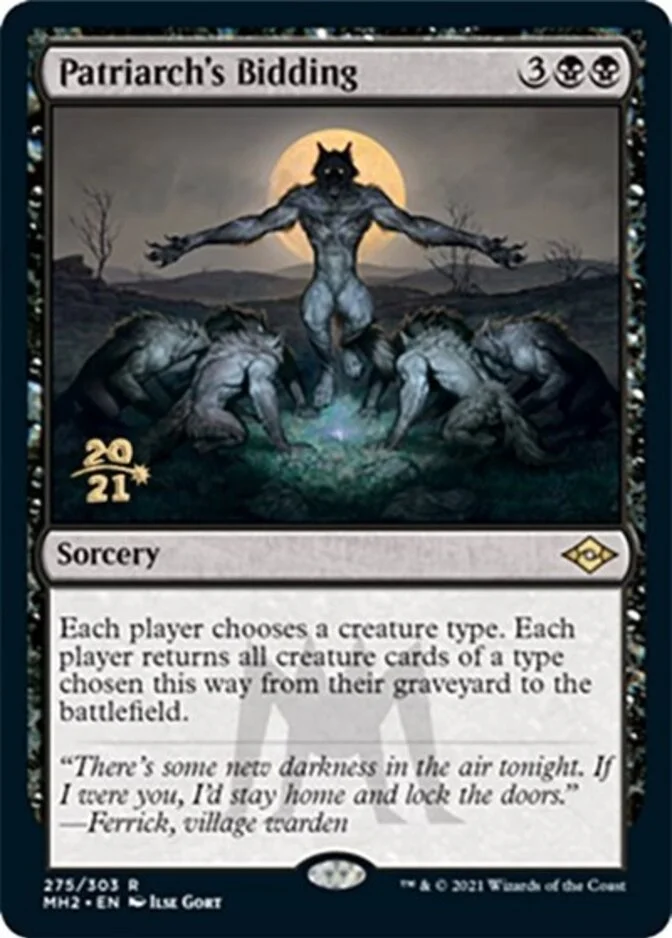 Patriarch's Bidding <prerelease> [MH2] (F)