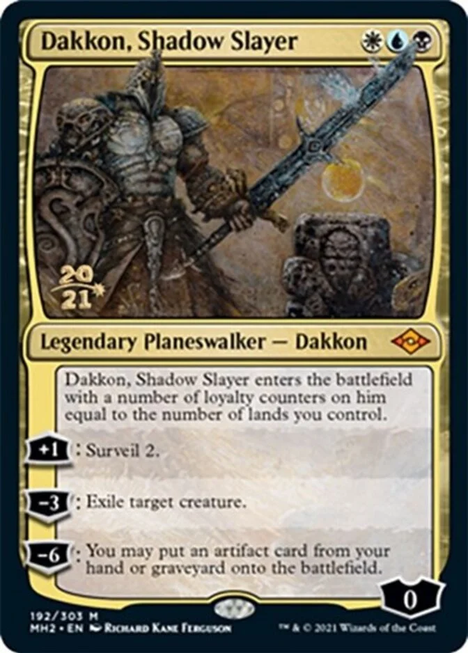 Dakkon, Shadow Slayer <prerelease> [MH2] (F)