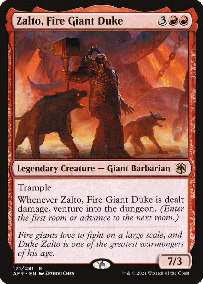 Zalto, Fire Giant Duke [AFR]