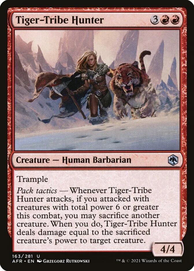 Tiger-Tribe Hunter [AFR]