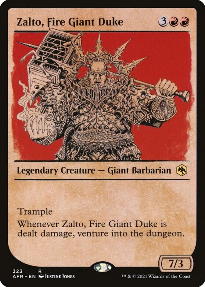 Zalto, Fire Giant Duke <showcase> [AFR]