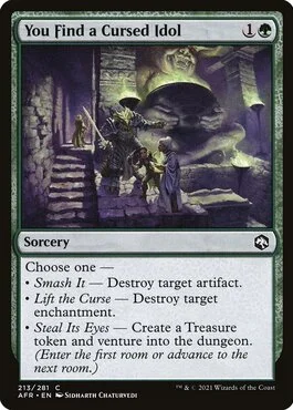 You Find a Cursed Idol