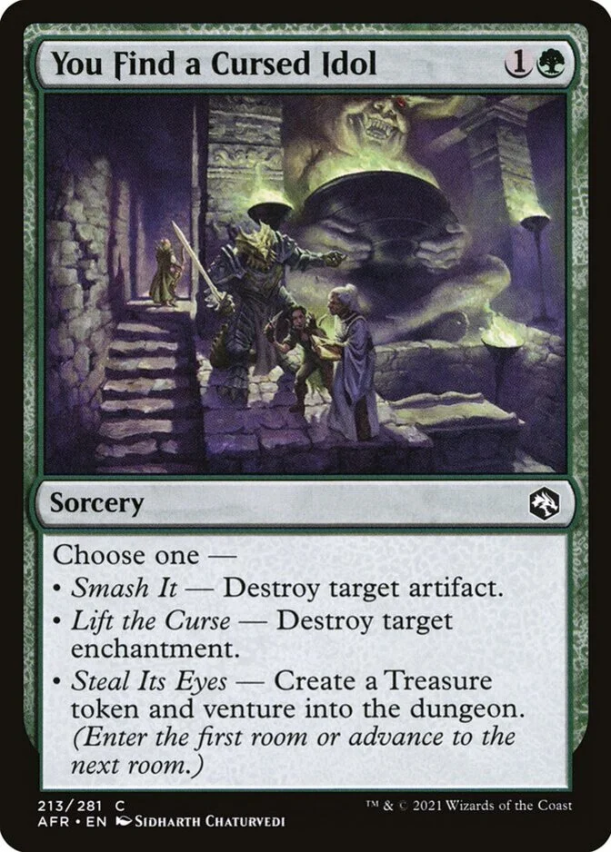 You Find a Cursed Idol [AFR]