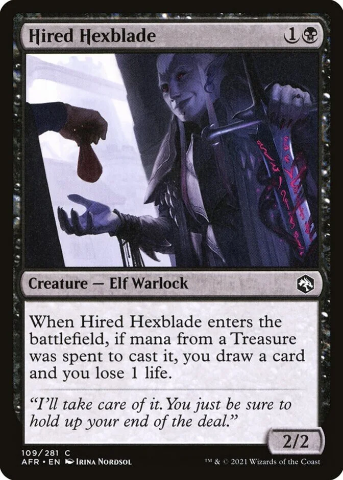 Hired Hexblade [AFR]