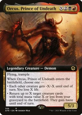 Orcus, Prince of Undeath