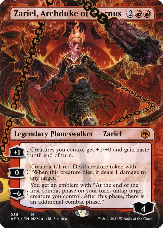 Zariel, Archduke of Avernus <borderless> [AFR]