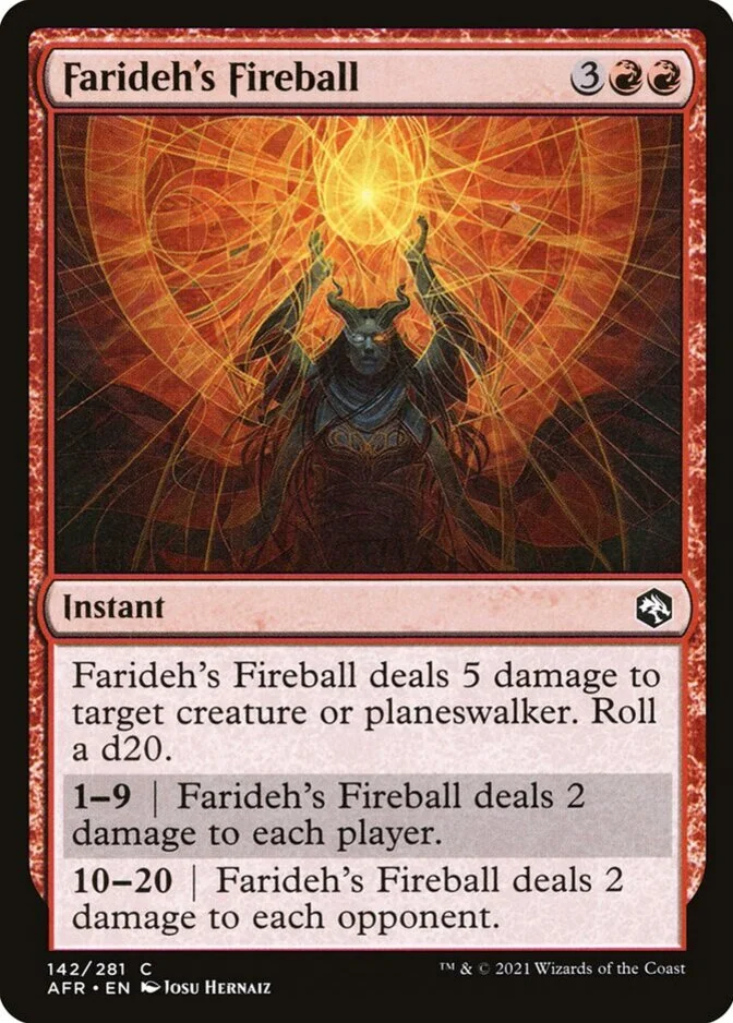 Farideh's Fireball [AFR]