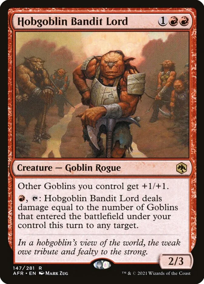 Hobgoblin Bandit Lord [AFR]