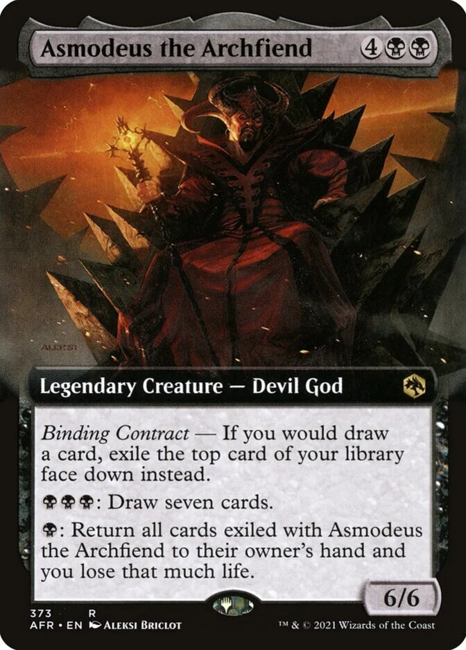 Asmodeus the Archfiend <extended> [AFR]