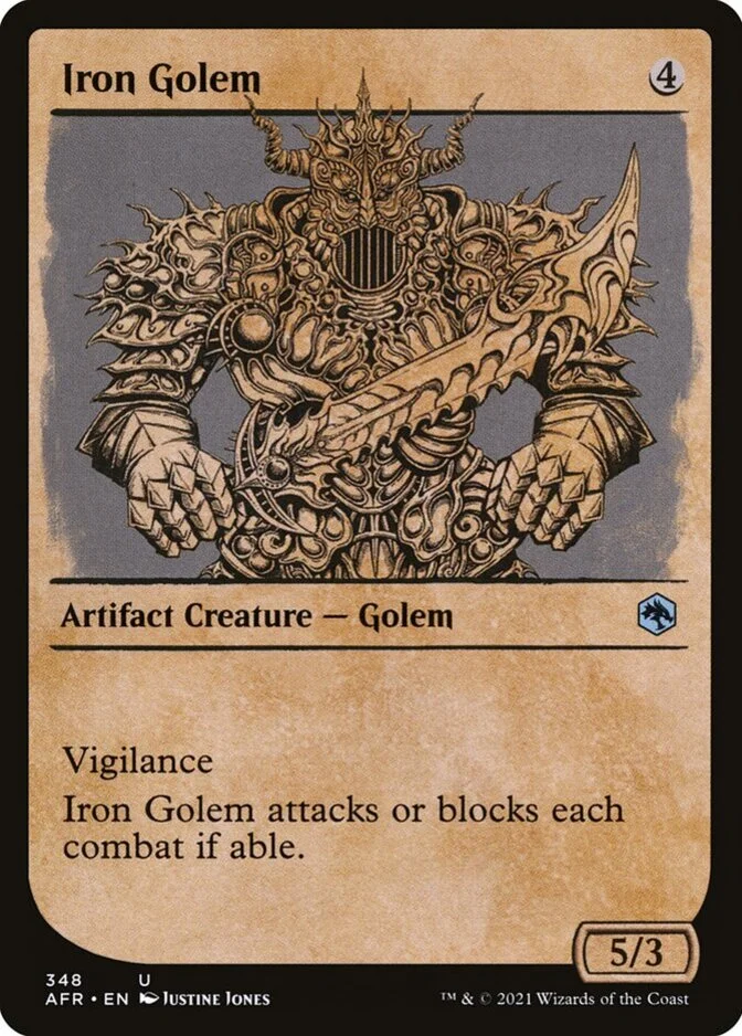Iron Golem <showcase> [AFR]