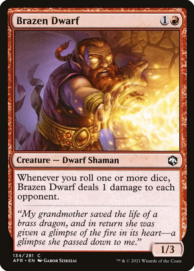 Brazen Dwarf [AFR] (F)