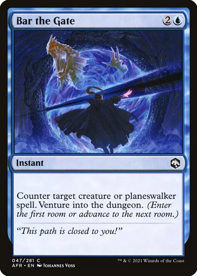 Bar the Gate [AFR] (F)