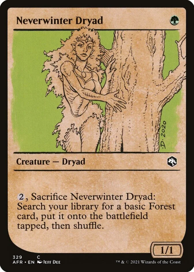 Neverwinter Dryad <showcase> [AFR]