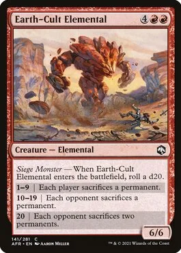 Earth-Cult Elemental