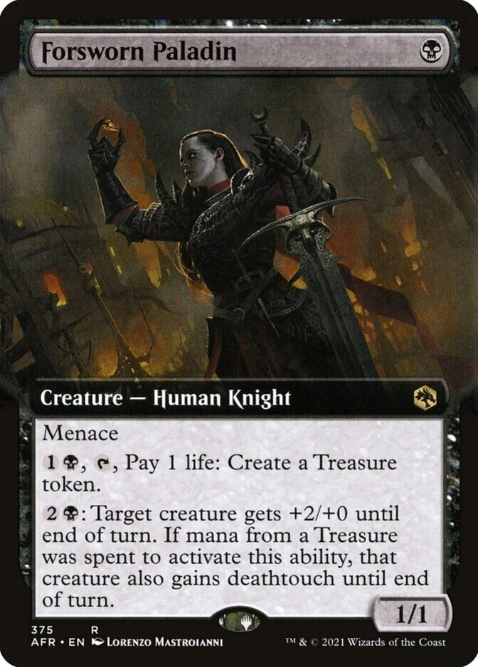 Forsworn Paladin <extended> [AFR] (F)
