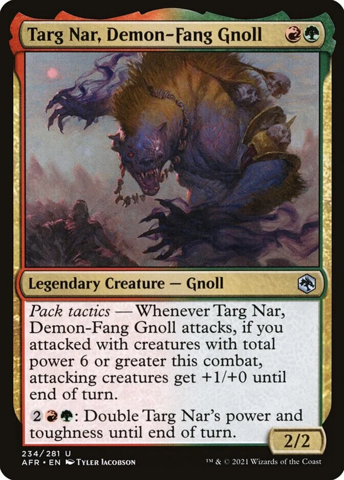 Targ Nar, Demon-Fang Gnoll [AFR] (F)