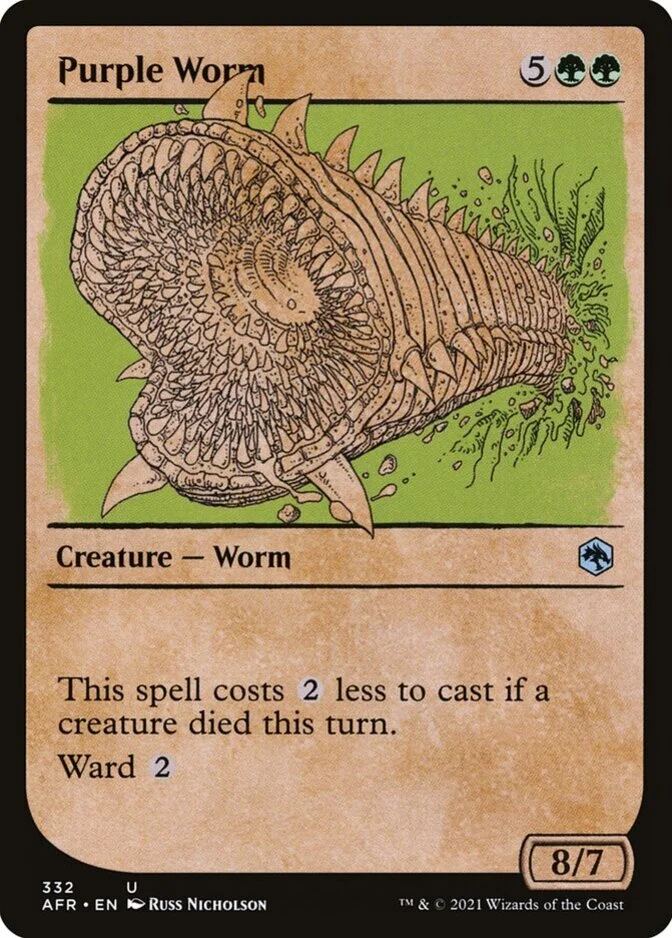 Purple Worm <showcase> [AFR] (F)