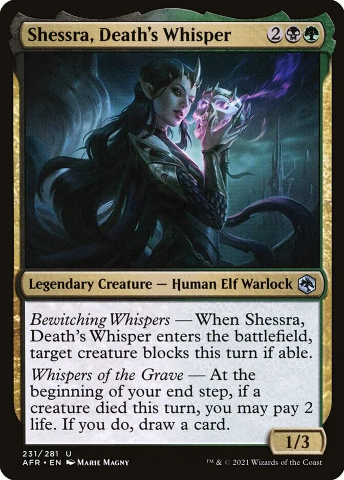 Shessra, Death's Whisper [AFR] (F)